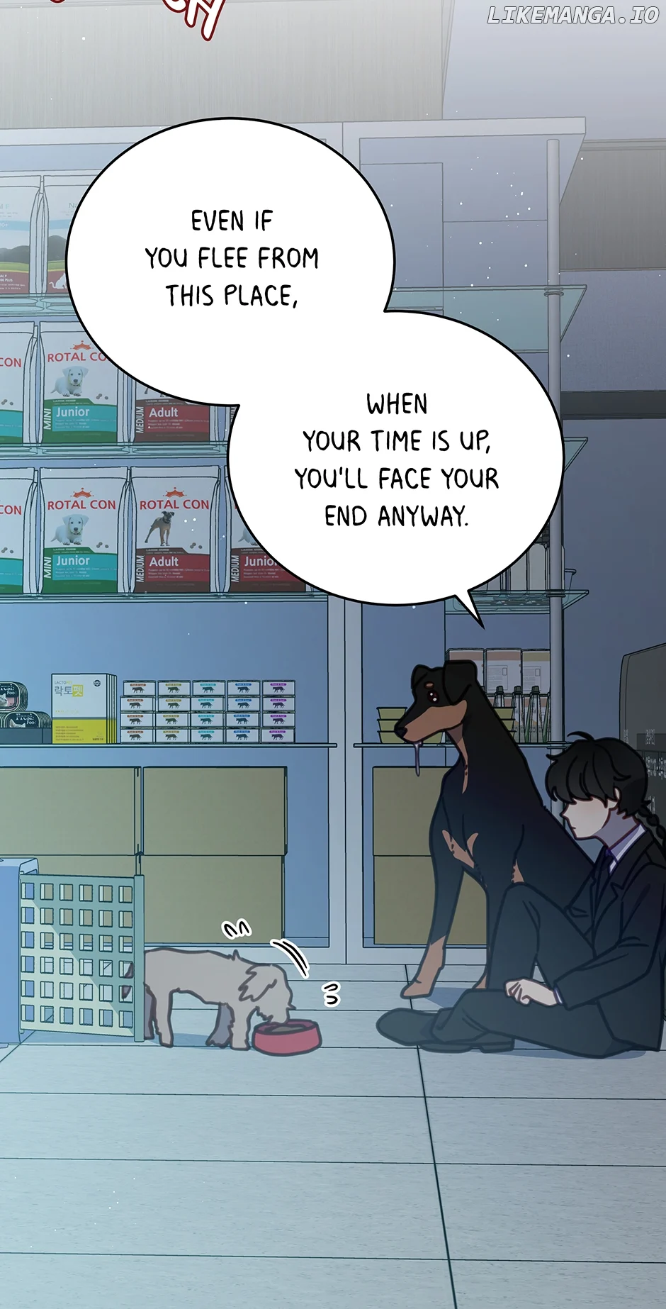 An animal hospital in the border area Chapter 105 52